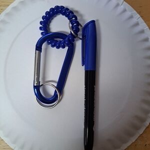 Carabiner Magic Marker Keyring